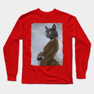 Lady Daisy, the Purrgeois Long Sleeve T-Shirt